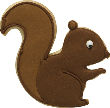 Eichhörnchen Präge-Ausstecher 10 cm