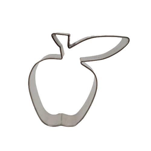 Apfel mit Blatt Ausstecher 6,5 cm