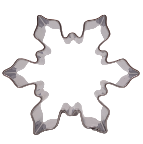 Eiskristall Ausstecher - verschiedene Größen von 5 cm - 9 cm